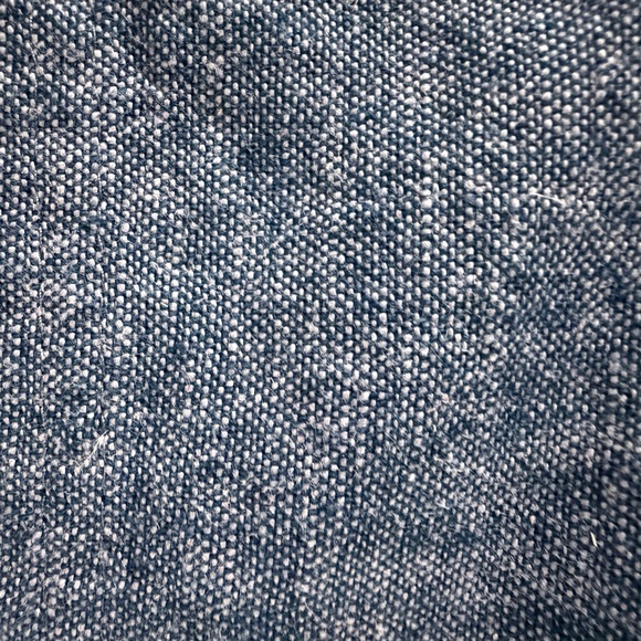 Banana Republic Blue Linen Blend Military Blazer Jacket Size 10 - Picture 13 of 13